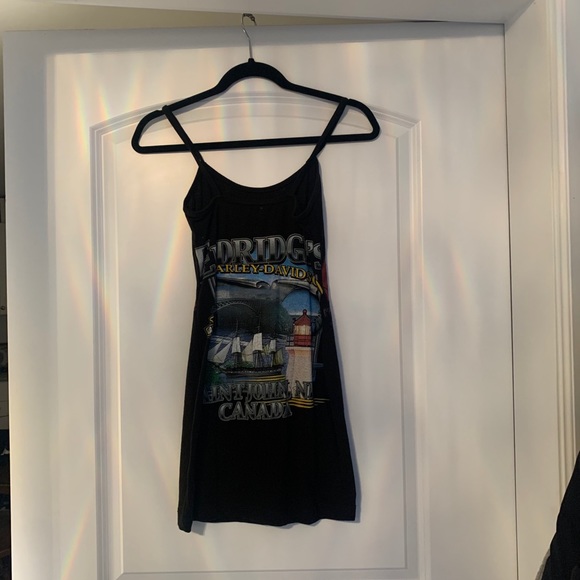 Reworked Harley Davidson Dress - Picture 2 of 4